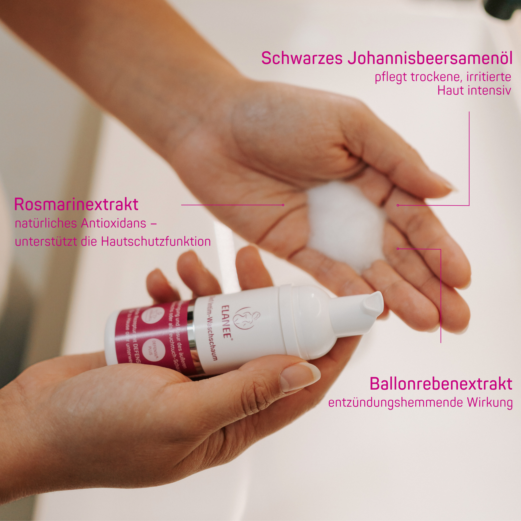 3in1 Intim-Waschschaum